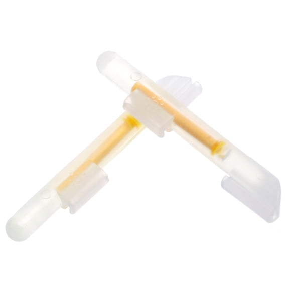 2 Pcs Fishing Glow Sticks Fluorescent Light Stick Rod Night Fishing Lightstick