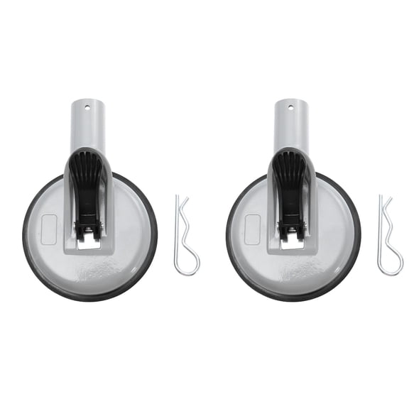 2 Pcs Flag Multi Flagpole Suction Cup National Day Holder Essential Accessory