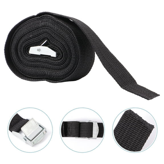 NIAIZEK Fixing Band Zinc Alloy for Car Transportation 2Pcs 197X1X1 In