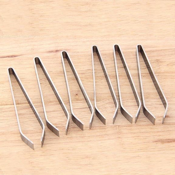 NIAIZEK 2-Pack Stainless Steel Kitchen Pliers Fish Bone Remover with Ergonomic Non- Handle Design