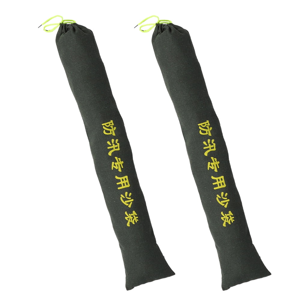 2 Pcs Flood Control Sandbags Reusable Heavy Duty Water Stopper Barrier