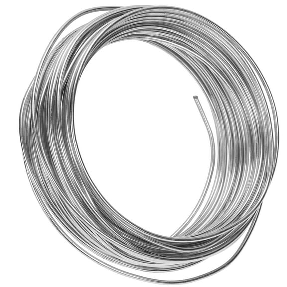 2 Pcs Florist Wire Making Dolls Material DIY for Sculpture Skeleton Soft Iron Crafts Metal Manual Clay Curve