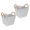 2 Pcs Flower Pot Flower Bucket Flower Pots Planting Flower Pot Planter