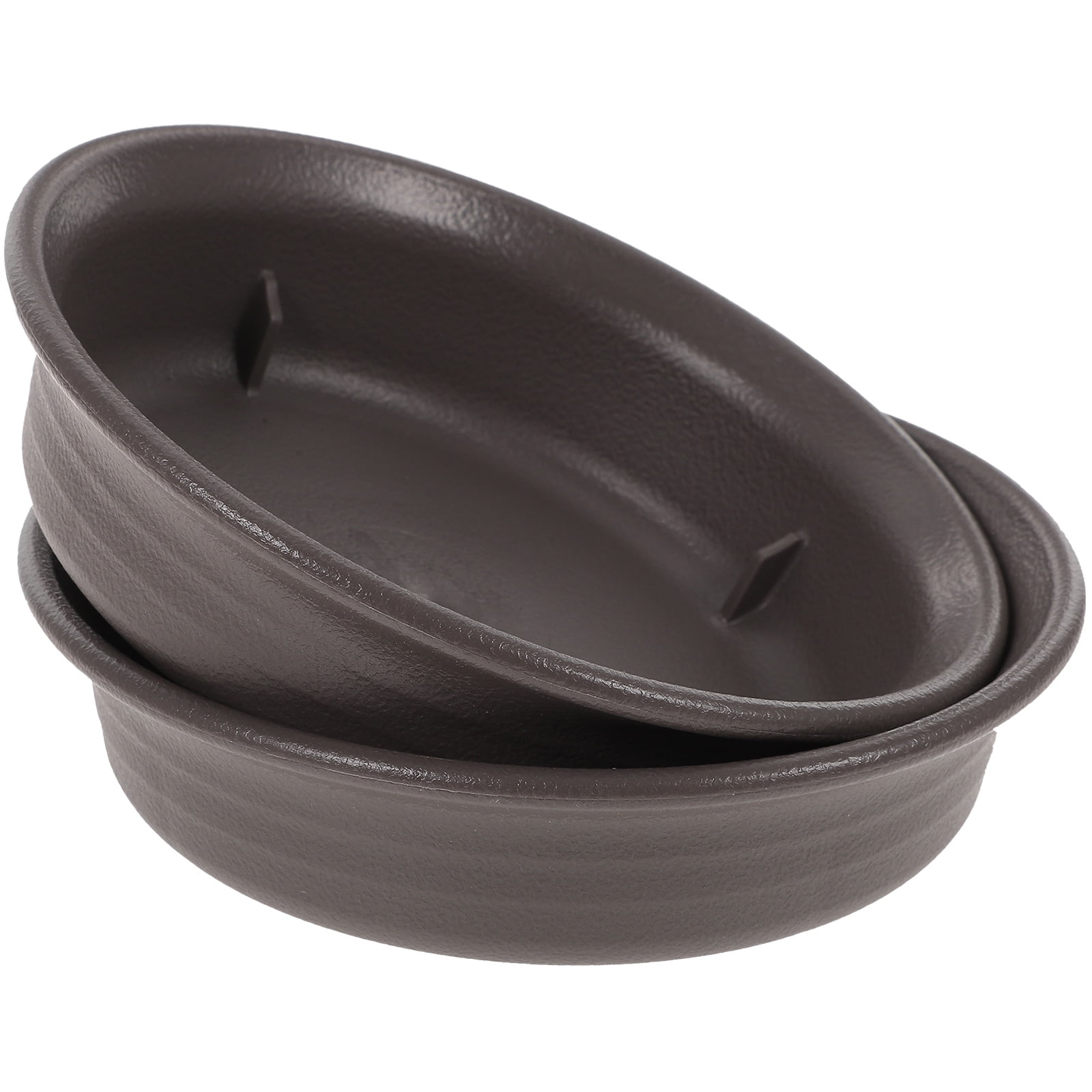 2 Pcs Flower Pot Tray Water Catchers for Potted Plants Drip Pots