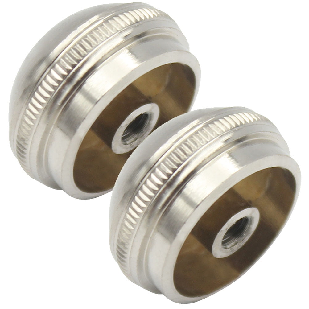 2 Pcs Flute Replacement Parts Joints Flute Headjoint Screw Cap