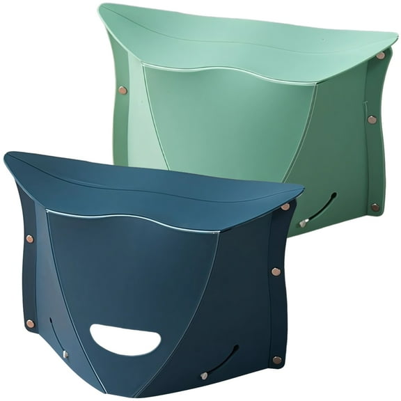 2 Pcs Foldable Foot Rest for Travel, Portable Plastic Stool, Ergonomic Leg Rest for Train Road Trips, Compact Travel Stool, Outdoor Camping Accessory