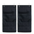 2 Pcs Folders over The Door Hanging Bag Book Magazine Folder Pocket