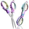 thumbnail image 1 of Dr. Pen Stainless Steel Folding Travel Scissors, 2 Count, 1 of 8