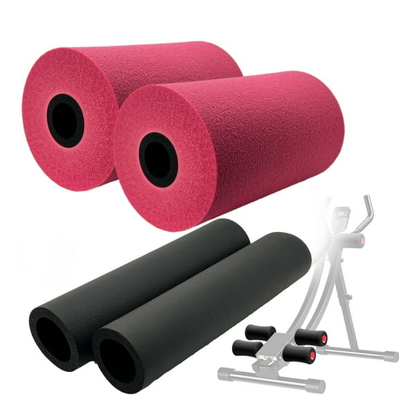 2 Pcs Foot Foam Pads Rollers Replacement for Leg Extension for Weight Bench
