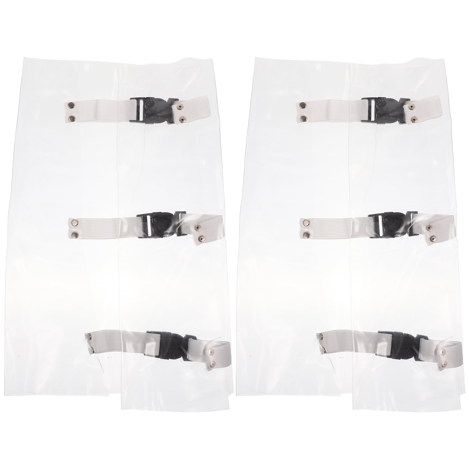 2 Pcs Foot Pad Rest Chair Holder Dental Strap Practical Boots Pvc