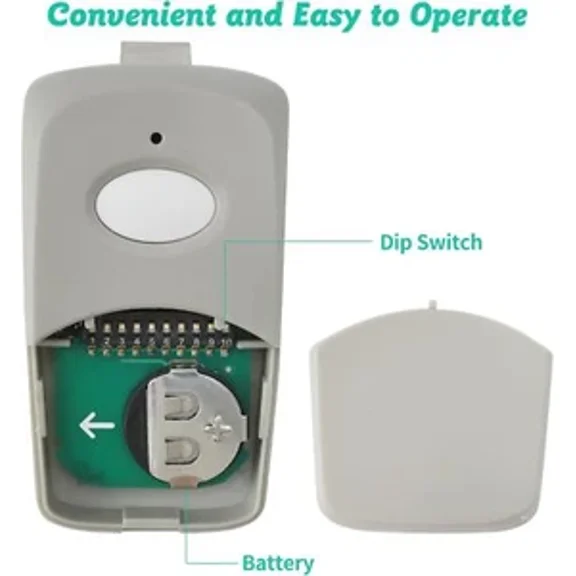 2 Pcs For Linear 3089 Garage Door Opener Remote 308911 Mcs308911 10 Dip 300Mhz