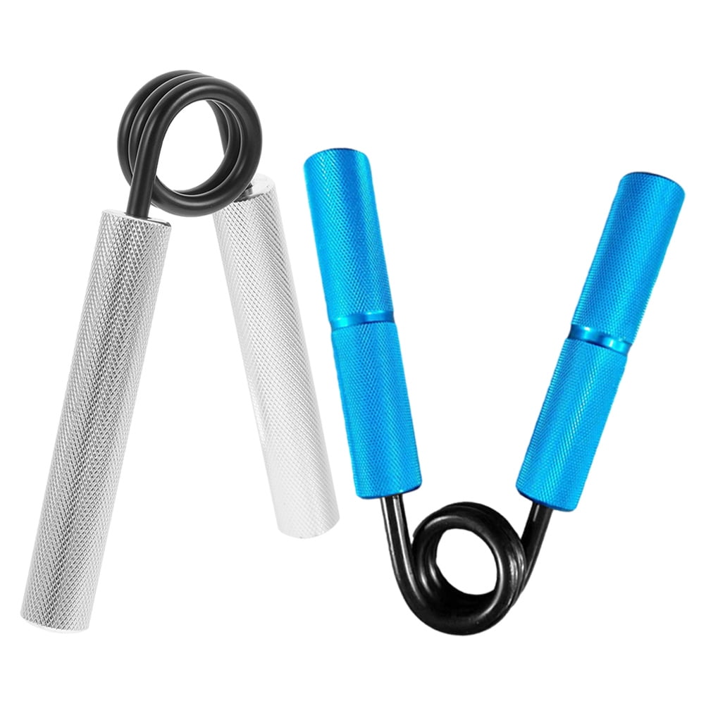 2 Pcs Forearm Strength Trainer Hand Grip Strengthen Aluminum Alloy Man