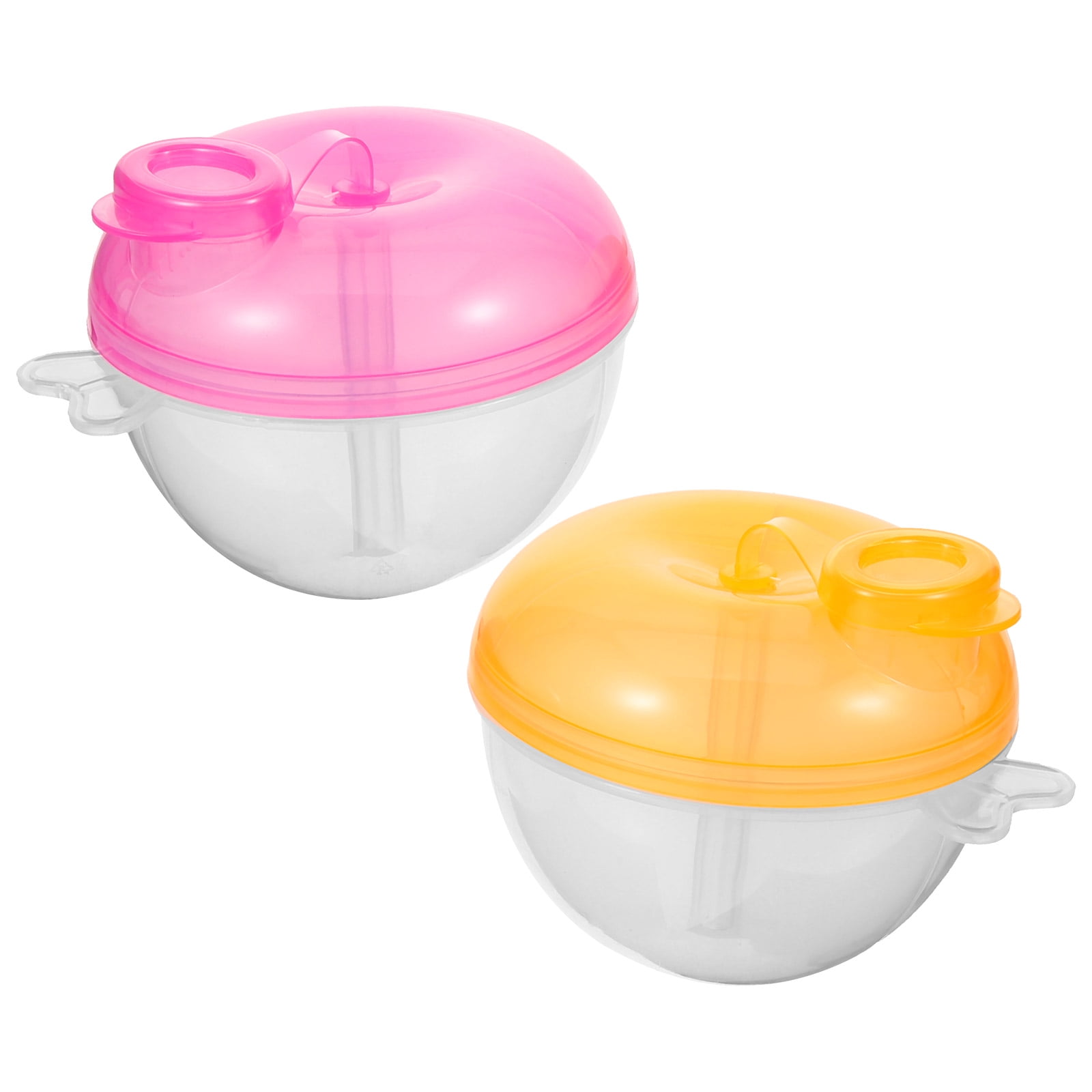2 Pcs Formula Dispensers Baby Formula Dispenser Milk Box Formula