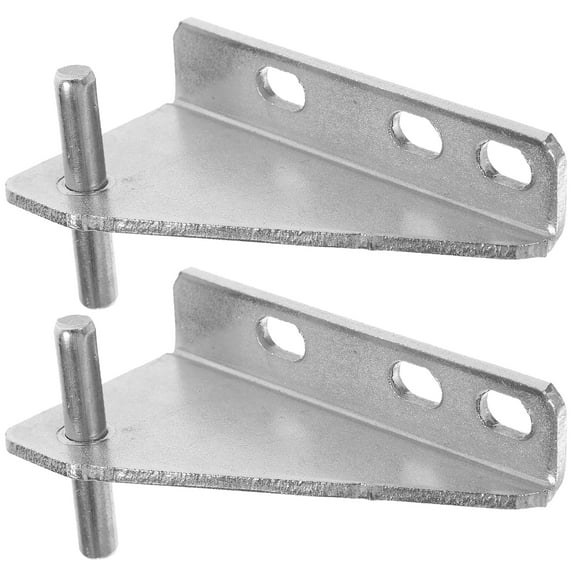 STRANDCHIC Stainless Steel Freezer Door Hinge 2-Pack Replacement Hardware for Freezer Door Support and Easy Installation