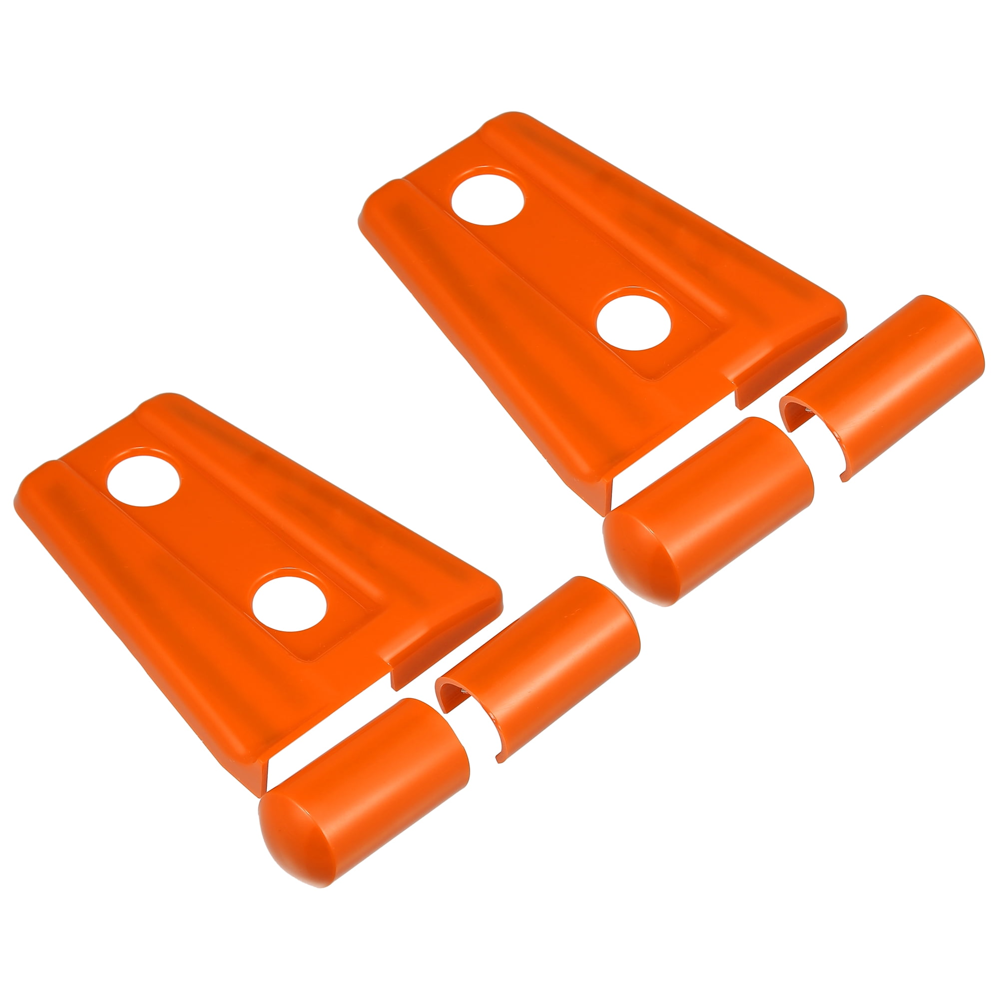Orange Door Hinge Protection Covers – Fits Jeep Wrangler JL 2-Door & 4-Door (2018+)