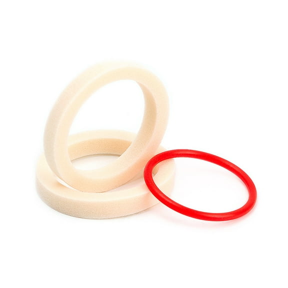 2 Pcs Front Fork Sponge Oil Foam Absorption Seal Component Foams