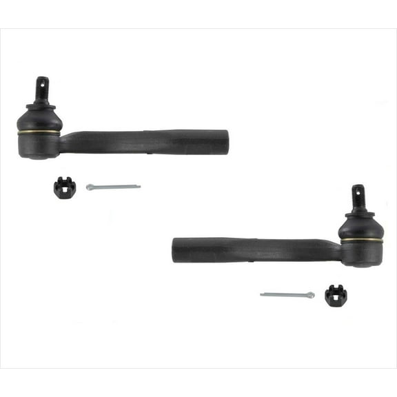 2 Pcs Front Left & Right Outer Tie Rods Fits 1995-2000 Lexus LS400