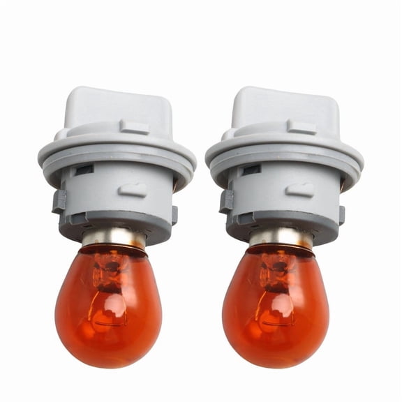 2 Pcs Front Turn Signal Lamp Light Bulb Socket for Hyundai Accent Elantra
