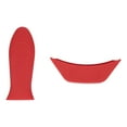 thumbnail image 1 of 2 Pcs Silicone Handle Protectors Pot Holders Griddle Handle Covers Red, 1 of 8
