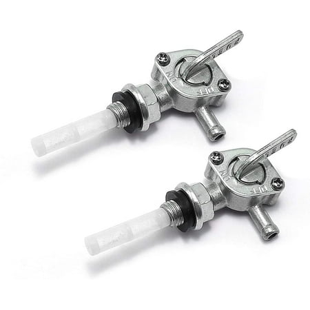 2 Pcs Fuel Shut Off Valve Tap Switch M10X1.25 Generator 28-1783-V Fuel Tank Shut off Valve