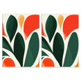 thumbnail image 1 of 2 Pcs Funny Kitchen Towels,Abstract Leaves Microfiber Dish Towels,Kitchen Tea Towels,Kitchen Towel Set (18" X 26"), 1 of 3