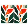 thumbnail image 1 of 2 Pcs Funny Kitchen Towels,Abstract Leaves Microfiber Dish Towels,Kitchen Tea Towels,Kitchen Towel Set (18" X 26"), 1 of 3