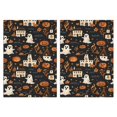 thumbnail image 1 of 2 Pcs Funny Kitchen Towels,Autumn Halloween Scene Pattern Microfiber Dish Towels,Kitchen Tea Towels,Kitchen Towel Set (18" X 26"), 1 of 7