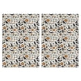 thumbnail image 1 of 2 Pcs Funny Kitchen Towels,Beige Halloween Pumpkin Skull Bat Pattern Microfiber Dish Towels,Kitchen Tea Towels,Kitchen Towel Set (18" X 26"), 1 of 7