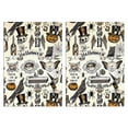 thumbnail image 1 of 2 Pcs Funny Kitchen Towels,Beige Halloween Skull Pumpkin Pattern Microfiber Dish Towels,Kitchen Tea Towels,Kitchen Towel Set (18" X 26"), 1 of 7