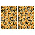 thumbnail image 1 of 2 Pcs Funny Kitchen Towels,Black Sunflower Microfiber Dish Towels,Kitchen Tea Towels,Kitchen Towel Set (18" X 26"), 1 of 3