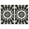 thumbnail image 1 of 2 Pcs Funny Kitchen Towels,Black White Tie Dye Mandala Pattern Microfiber Dish Towels,Kitchen Tea Towels,Kitchen Towel Set (18" X 26"), 1 of 7