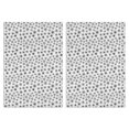 thumbnail image 1 of 2 Pcs Funny Kitchen Towels,Black and White Christmas Snowflake Pattern Microfiber Dish Towels,Kitchen Tea Towels,Kitchen Towel Set (18" X 26"), 1 of 7