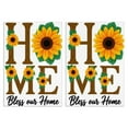 thumbnail image 1 of 2 Pcs Funny Kitchen Towels,Bless Our Home Sunflower Microfiber Dish Towels,Kitchen Tea Towels,Kitchen Towel Set (18" X 26"), 1 of 3