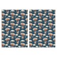 thumbnail image 1 of 2 Pcs Funny Kitchen Towels,Blue Background Football Hot Air Balloons Pattern Microfiber Dish Towels,Kitchen Tea Towels,Kitchen Towel Set (18" X 26"), 1 of 7