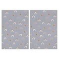 thumbnail image 1 of 2 Pcs Funny Kitchen Towels,Blue Boho Bohemia Rainbow Hearts Pattern Microfiber Dish Towels,Kitchen Tea Towels,Kitchen Towel Set (18" X 26"), 1 of 7