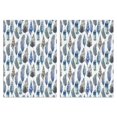thumbnail image 1 of 2 Pcs Funny Kitchen Towels,Blue Boho Tribal Feathers Pattern Microfiber Dish Towels,Kitchen Tea Towels,Kitchen Towel Set (18" X 26"), 1 of 7