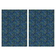 thumbnail image 1 of 2 Pcs Funny Kitchen Towels,Blue Christmas Holly and Candy Cane Pattern Microfiber Dish Towels,Kitchen Tea Towels,Kitchen Towel Set (18" X 26"), 1 of 7
