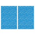 thumbnail image 1 of 2 Pcs Funny Kitchen Towels,Blue Christmas Snowflake Pattern Microfiber Dish Towels,Kitchen Tea Towels,Kitchen Towel Set (18" X 26"), 1 of 7