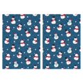 thumbnail image 1 of 2 Pcs Funny Kitchen Towels,Blue Christmas Snowman Pattern Microfiber Dish Towels,Kitchen Tea Towels,Kitchen Towel Set (18" X 26"), 1 of 7