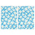 thumbnail image 1 of 2 Pcs Funny Kitchen Towels,Blue Daisy Flower Pattern Microfiber Dish Towels,Kitchen Tea Towels,Kitchen Towel Set (18" X 26"), 1 of 7