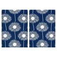 thumbnail image 1 of 2 Pcs Funny Kitchen Towels,Blue Dandelion Pattern Microfiber Dish Towels,Kitchen Tea Towels,Kitchen Towel Set (18" X 26"), 1 of 3