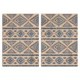thumbnail image 1 of 2 Pcs Funny Kitchen Towels,Blue Geometric Diamond Triangle Pattern Microfiber Dish Towels,Kitchen Tea Towels,Kitchen Towel Set (18" X 26"), 1 of 7