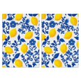 thumbnail image 1 of 2 Pcs Funny Kitchen Towels,Blue Lemon Microfiber Dish Towels,Kitchen Tea Towels,Kitchen Towel Set (18" X 26"), 1 of 3