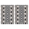 thumbnail image 1 of 2 Pcs Funny Kitchen Towels,Boho Black and White Diamond Central Ethnic Pattern Microfiber Dish Towels,Kitchen Tea Towels,Kitchen Towel Set (18" X 26"), 1 of 7