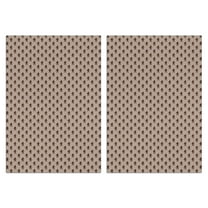 2 Pcs Funny Kitchen Towels,Brown Bigfoot Pattern Microfiber Dish Towels,Kitchen Tea Towels,Kitchen Towel Set (18" X 26")