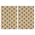 thumbnail image 1 of 2 Pcs Funny Kitchen Towels,Brown Christmas Tree Pattern Microfiber Dish Towels,Kitchen Tea Towels,Kitchen Towel Set (18" X 26"), 1 of 7