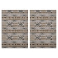 thumbnail image 1 of 2 Pcs Funny Kitchen Towels,Brown Geometric Pattern with Arrows and Bulls Microfiber Dish Towels,Kitchen Tea Towels,Kitchen Towel Set (18" X 26"), 1 of 7