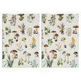 thumbnail image 1 of 2 Pcs Funny Kitchen Towels,Brown Mushroom Flower Light Pattern Microfiber Dish Towels,Kitchen Tea Towels,Kitchen Towel Set (18" X 26"), 1 of 7