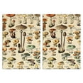 thumbnail image 1 of 2 Pcs Funny Kitchen Towels,Brown Mushroom Label Light Pattern Microfiber Dish Towels,Kitchen Tea Towels,Kitchen Towel Set (18" X 26"), 1 of 7