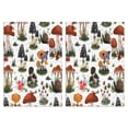 thumbnail image 1 of 2 Pcs Funny Kitchen Towels,Brown Mushroom Plant White Pattern Microfiber Dish Towels,Kitchen Tea Towels,Kitchen Towel Set (18" X 26"), 1 of 7